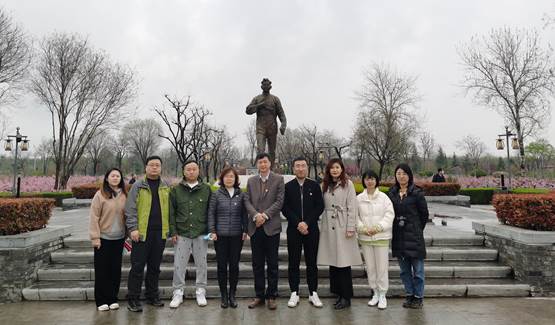 威廉希尔足球组织教工党员赴富平爱国主义教育基地参观学习IMG_20210402_150152